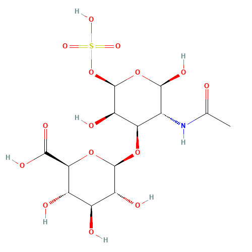 39455-18-0 Chondroitin sulfate A sodium salt chemical structure