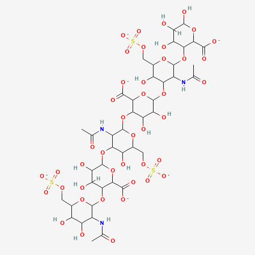 12678-07-8 Chondroitin 6-sulfate sodium salt chemical structure