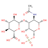 9082-07-9 Chondroitin sulfate sodium salt chemical structure