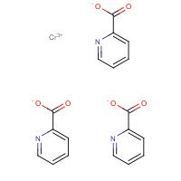 14639-25-9 Picolinic acid chromium(III) salt chemical structure