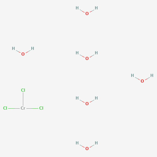 10060-12-5 Chromic chloride hexahydrate chemical structure