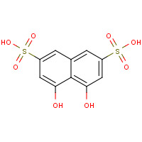 148-25-4 1,8-Dihydroxynaphthylene-3,6-disulfonic acid chemical structure
