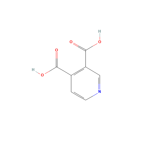 490-11-9 3,4-Pyridinedicarboxylic acid chemical structure