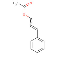 103-54-8 Cinnamyl acetate chemical structure