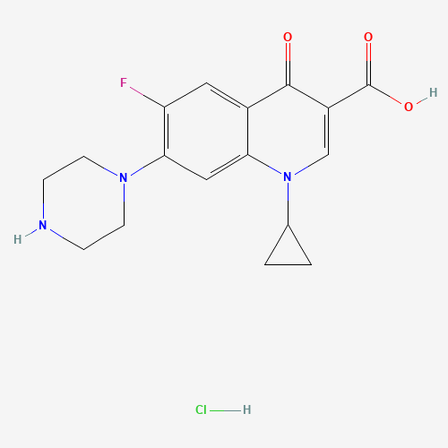 86483-48-9 Ciprofloxacin hydrochloride chemical structure