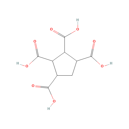3786-91-2 1,2,3,4-CYCLOPENTANETETRACARBOXYLIC ACID chemical structure