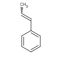 766-90-5 CIS-BETA-METHYLSTYRENE chemical structure
