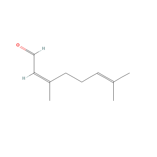 106-26-3 (Z)-3,7-dimethylocta-2,6-dienal chemical structure