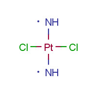 15663-27-1 CIS-PLATINUM (II) DIAMMINE DICHLORIDE chemical structure