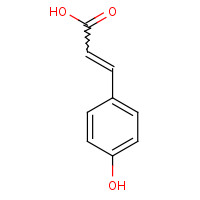 4501-31-9 4-Hydroxycinnamic acid chemical structure