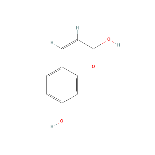 4501-31-9 4-Hydroxycinnamic acid chemical structure