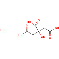 5949-29-1 Citric acid monohydrate chemical structure