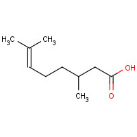 502-47-6 CITRONELLIC ACID chemical structure