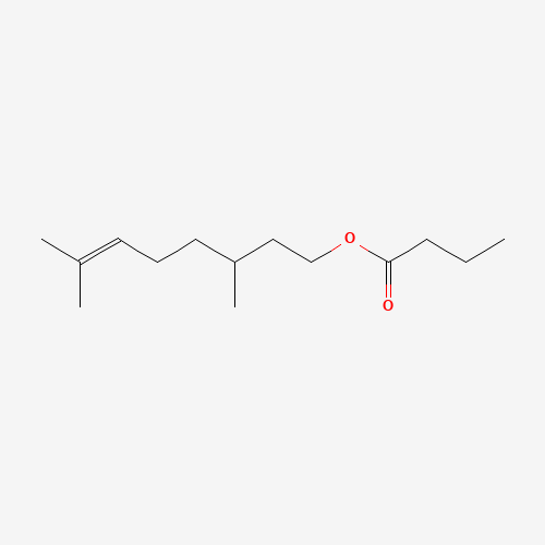 141-16-2 CITRONELLYL BUTYRATE chemical structure