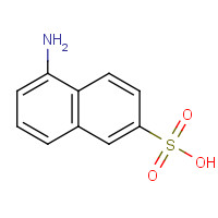 119-79-9 1-Aminonaphthalene-6-sulfonic acid chemical structure