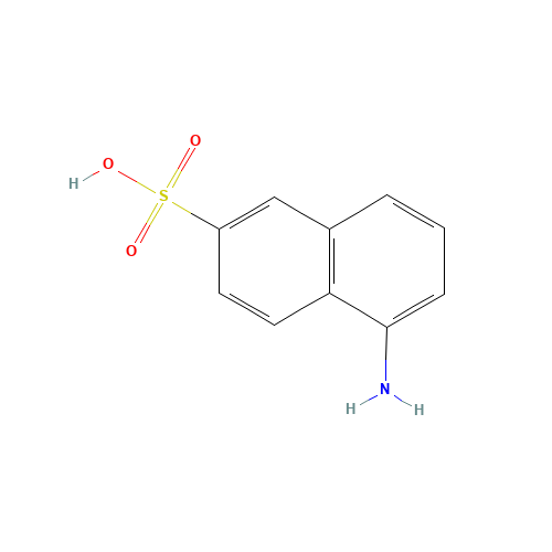 119-79-9 1-Aminonaphthalene-6-sulfonic acid chemical structure