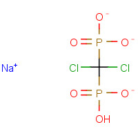 22560-50-5 Dichloromethylenediphosphonic acid disodium salt chemical structure