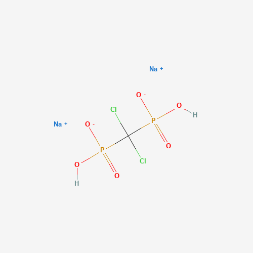 22560-50-5 Dichloromethylenediphosphonic acid disodium salt chemical structure