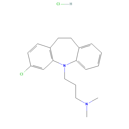 17321-77-6 Clomipramine hydrochloride chemical structure