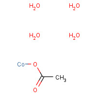 6147-53-1 Cobalt(II) acetate tetrahydrate chemical structure