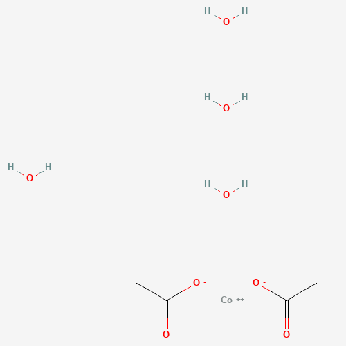 6147-53-1 Cobalt(II) acetate tetrahydrate chemical structure