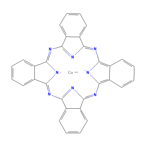 3317-67-7 COBALT(II) PHTHALOCYANINE chemical structure