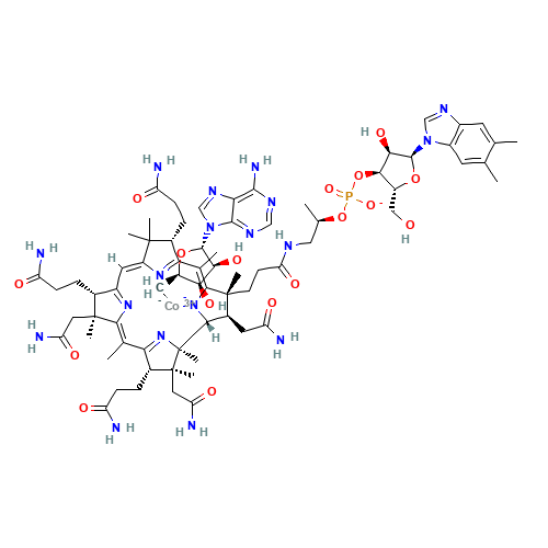 13870-90-1 5'-Deoxyadenosylcobalamin chemical structure