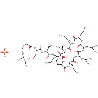 1264-72-8 Colistin sulfate chemical structure