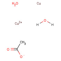 6046-93-1 Cupric acetate monohydrate chemical structure