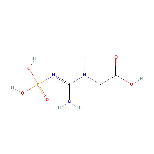 67-07-2 Creatine phosphate chemical structure