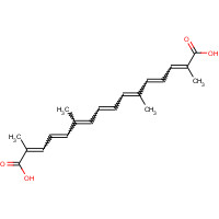 27876-94-4 8,8'-DIAPOCAROTENEDIOIC ACID chemical structure