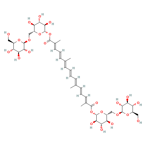 42553-65-1 CROCIN chemical structure