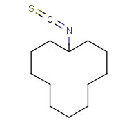59037-64-8 CYCLODODECYL ISOTHIOCYANATE chemical structure
