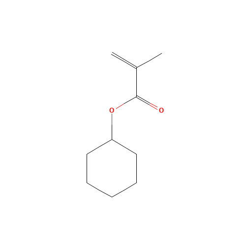 101-43-9 2-Methyl-2-propenoic acid cyclohexyl ester chemical structure