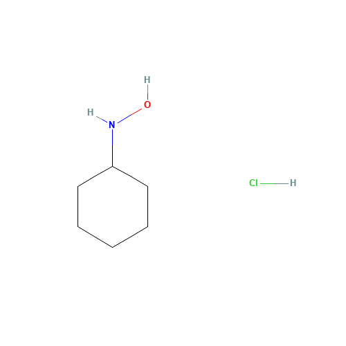 25100-12-3 N-CYCLOHEXYLHYDROXYLAMINE HYDROCHLORIDE chemical structure