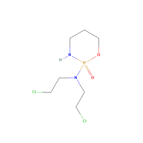 50-18-0 Cyclophosphamide chemical structure