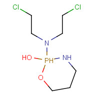 6055-19-2 Cyclophosphamide monohydrate chemical structure