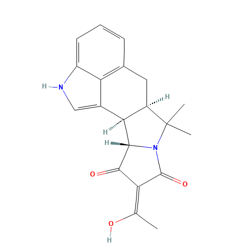 18172-33-3 CYCLOPIAZONIC ACID chemical structure