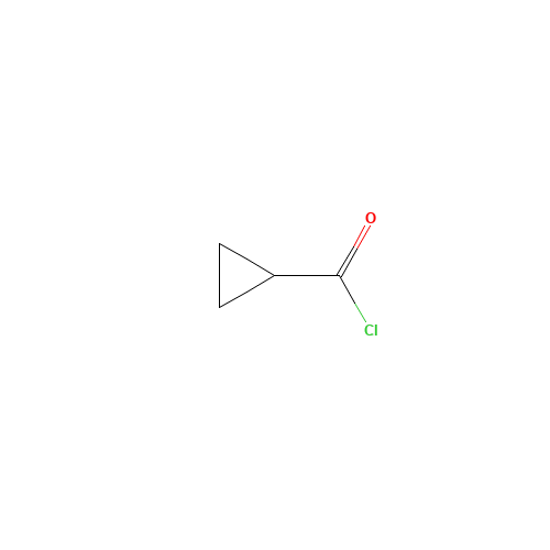 4023-34-1 Cyclopropanecarboxylic acid chloride chemical structure