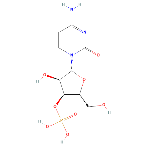 84-52-6 CYTIDINE 3'-MONOPHOSPHATE chemical structure