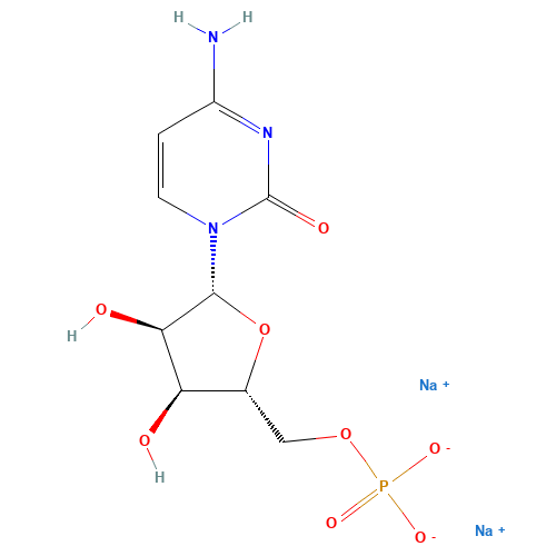 6757-06-8 Cytidine 5'-monophosphate disodium salt chemical structure