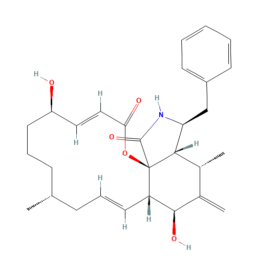 14930-96-2 CYTOCHALASIN B chemical structure