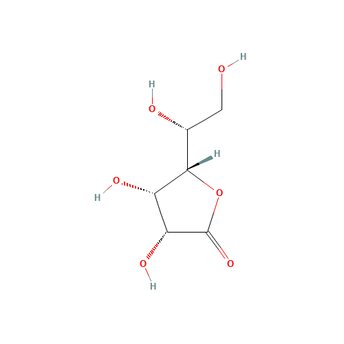 6322-07-2 D-(-)-Gulonic acid gamma-lactone chemical structure
