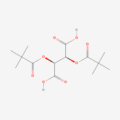 100874-47-3 (+)-DIPIVALOYL-D-TARTARIC ACID chemical structure