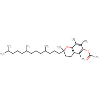 58-95-7 D-alpha-Tocopheryl acetate chemical structure