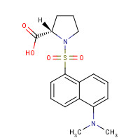 1239-94-7 DANSYL-L-PROLINE chemical structure