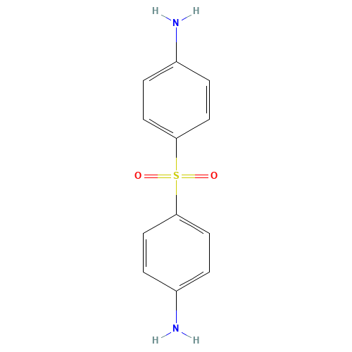 80-08-0 4,4'-Diaminodiphenylsulfone chemical structure