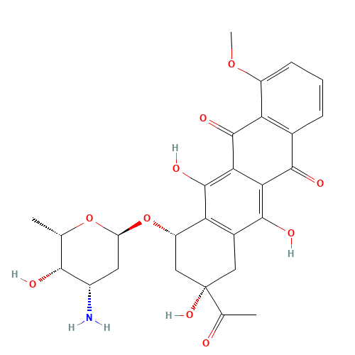 20830-81-3 Daunorubicin chemical structure