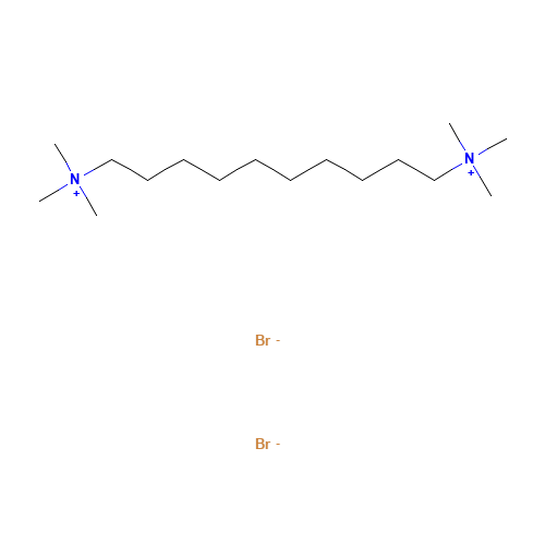 541-22-0 DECAMETHONIUM BROMIDE chemical structure