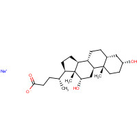 302-95-4 Sodium deoxycholate chemical structure